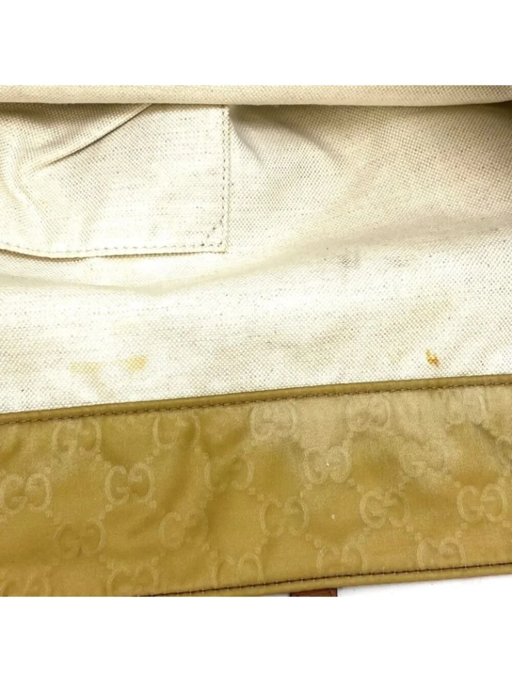 Gucci Tote Ggnylon A3 Travel Business Mothers - Picture 13 of 15